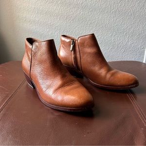 Sam Edelman Leather Petty Booties - Size 8